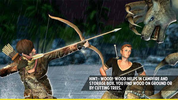 夫妻荒岛生存游戏(Woodcraft Survival Island)截图2
