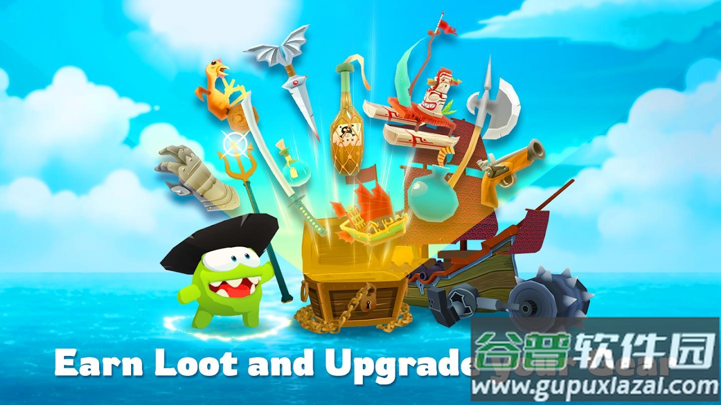 海盗部族游戏下载安装(Om Nom Pirates Clans)截图1
