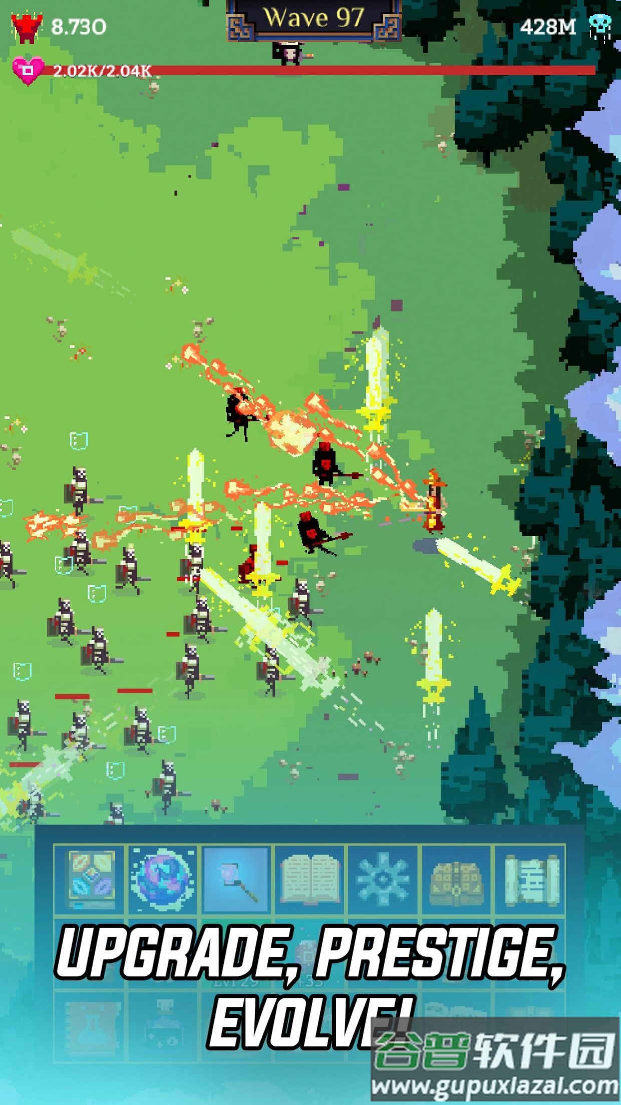 点击术士割草对决游戏(Tap Wizard 2)截图2
