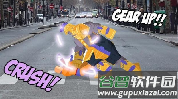 英雄街头斗殴游戏下载安装(Punch Hero vs Mad Monster Street Brawl)截图2