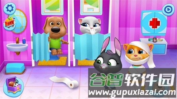 汤姆猫总动员2025破解版无限金币和钻石截图4