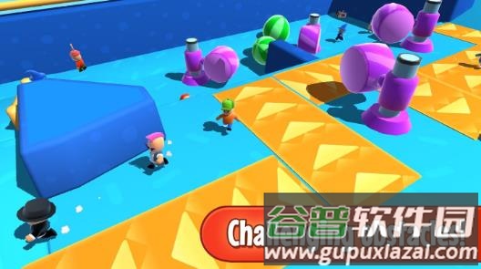 多人大逃杀游戏全皮肤解锁版下载(Stumble Guys)截图1