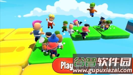 多人大逃杀游戏全皮肤解锁版下载(Stumble Guys)截图3