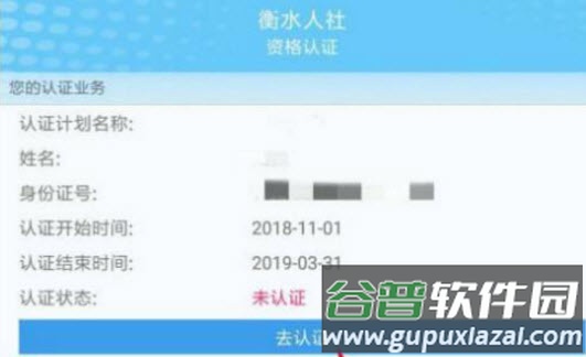 衡水人社待遇资格认证app