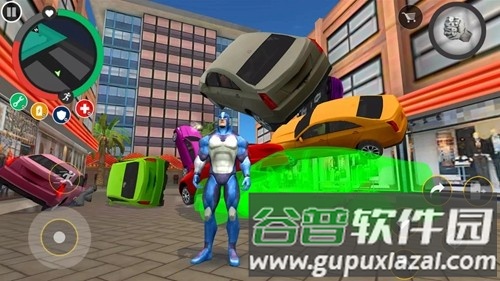 绳索英雄城市沙盒无限技能点截图1