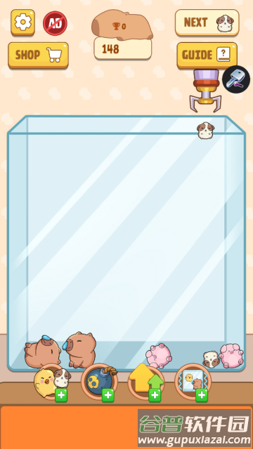 Capybara Merge Drop Game卡皮巴拉合成游戏