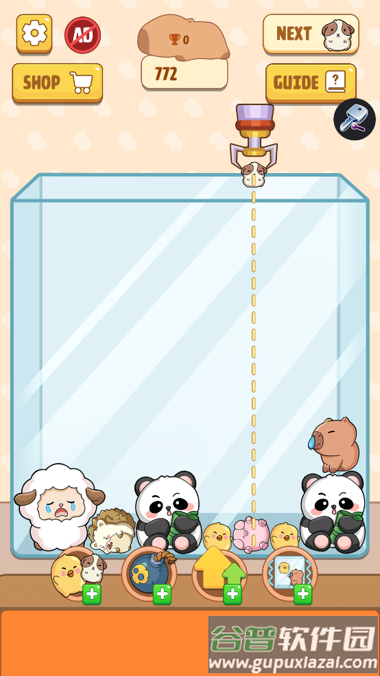 Capybara Merge Drop Game卡皮巴拉合成游戏截图3