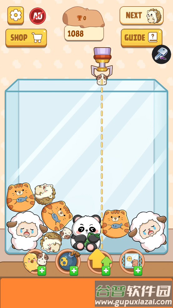 Capybara Merge Drop Game卡皮巴拉合成游戏截图4