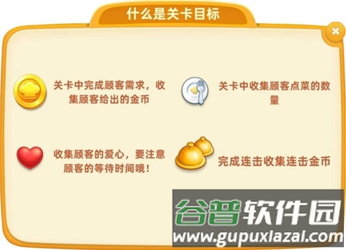 小镇大厨九游版关卡目标
