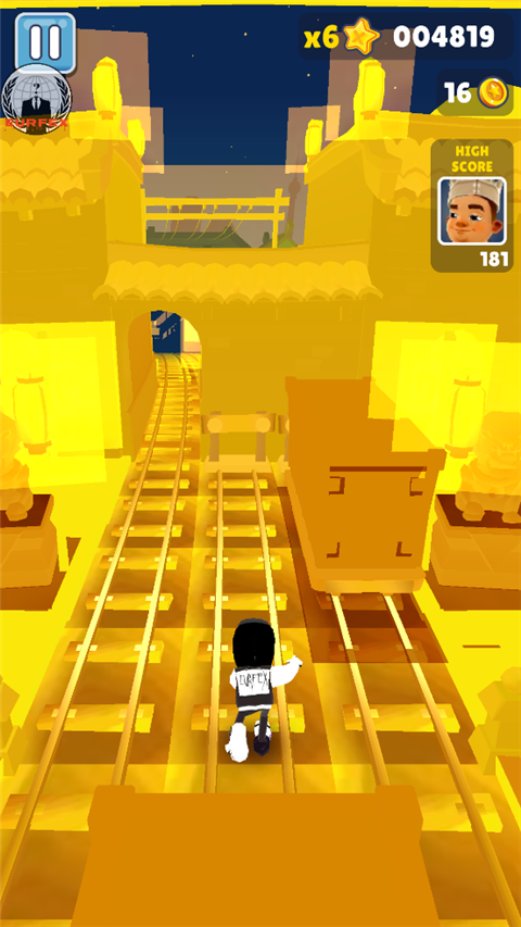 地铁跑酷黄金洛阳定制版本截图1