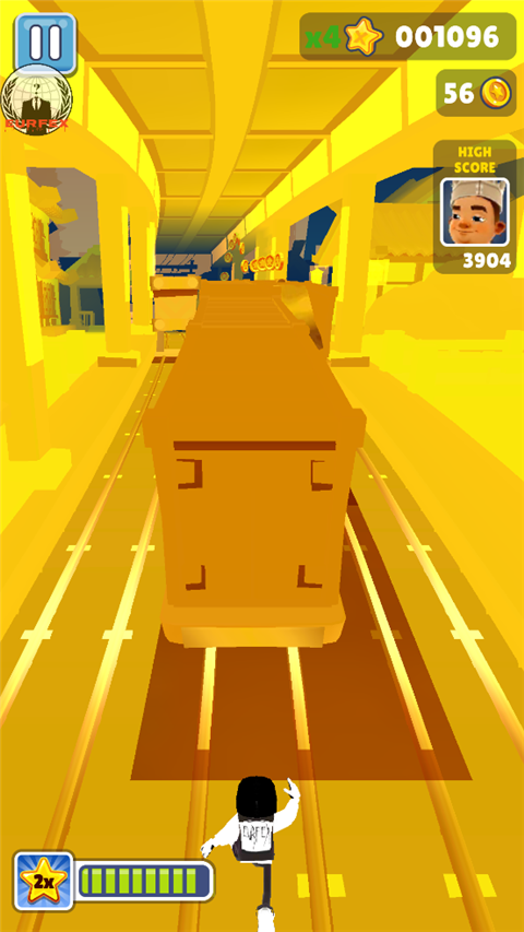 地铁跑酷黄金洛阳定制版本截图2