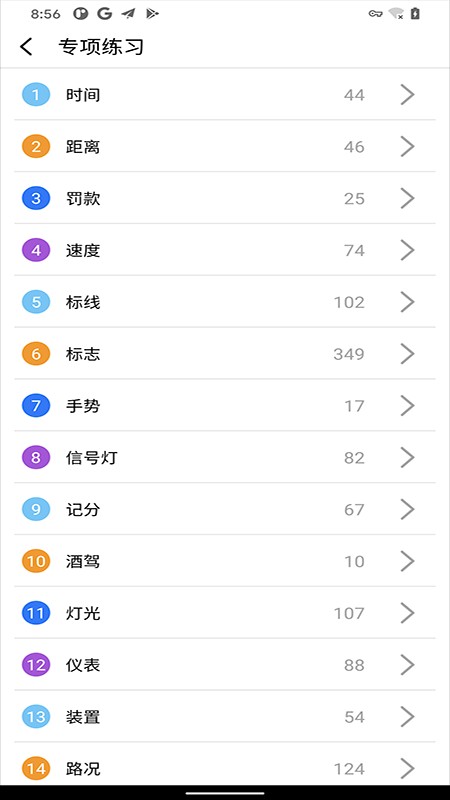 驾照考试科目一模拟题截图1