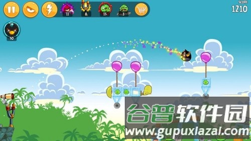 愤怒的小鸟季节版无限金币版截图3
