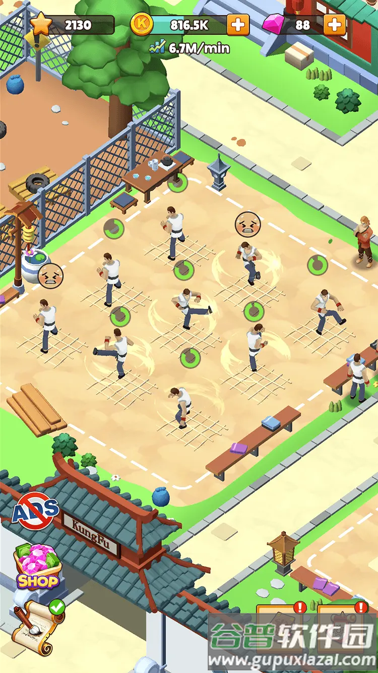 功夫学院手游最新版(KungFu Academy)截图4