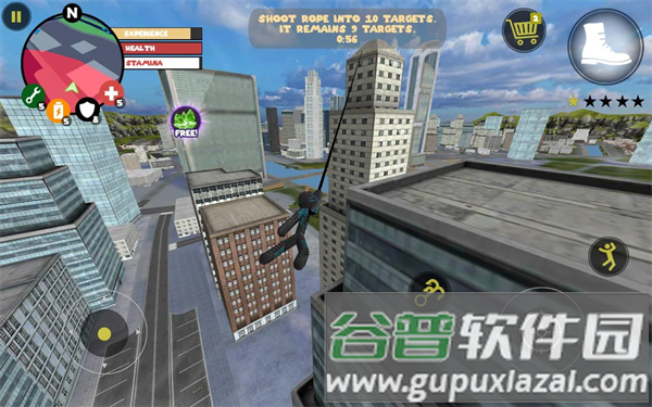 火柴人绳索英雄迈阿密截图3