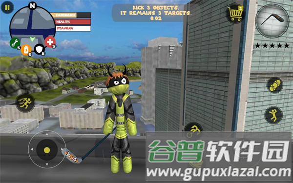 火柴人绳索英雄迈阿密截图5