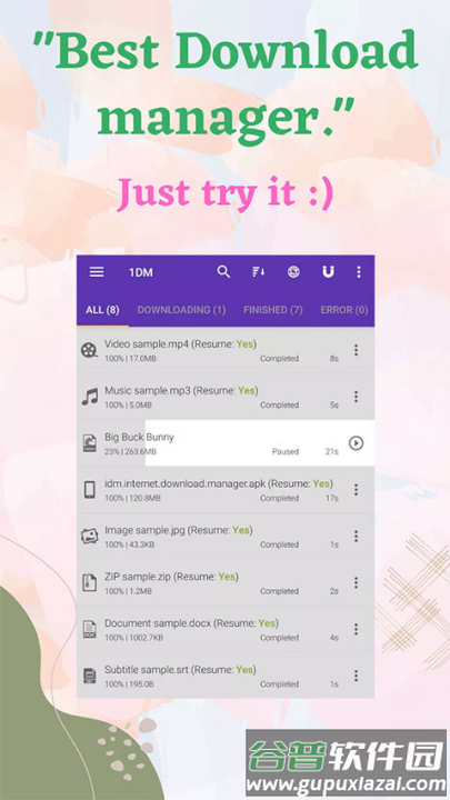 idm下载器永久免费版(1DM+)截图1