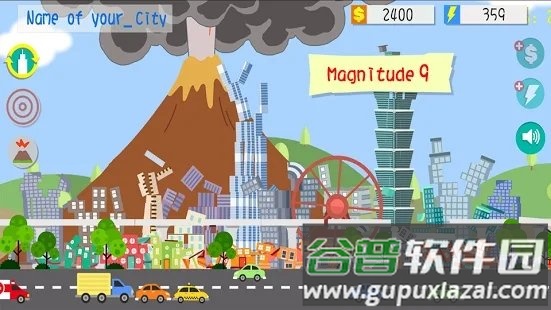 模拟地球地震2游戏(Sim Earthquake 2)截图3