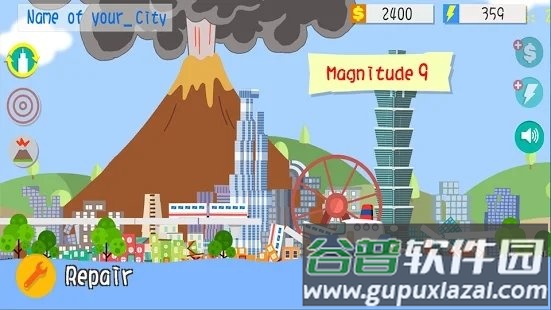 模拟地球地震2游戏(Sim Earthquake 2)截图4