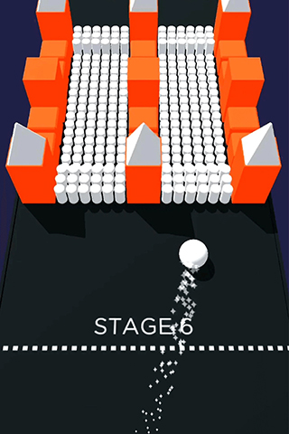 彩色躲避球球3D游戏截图5