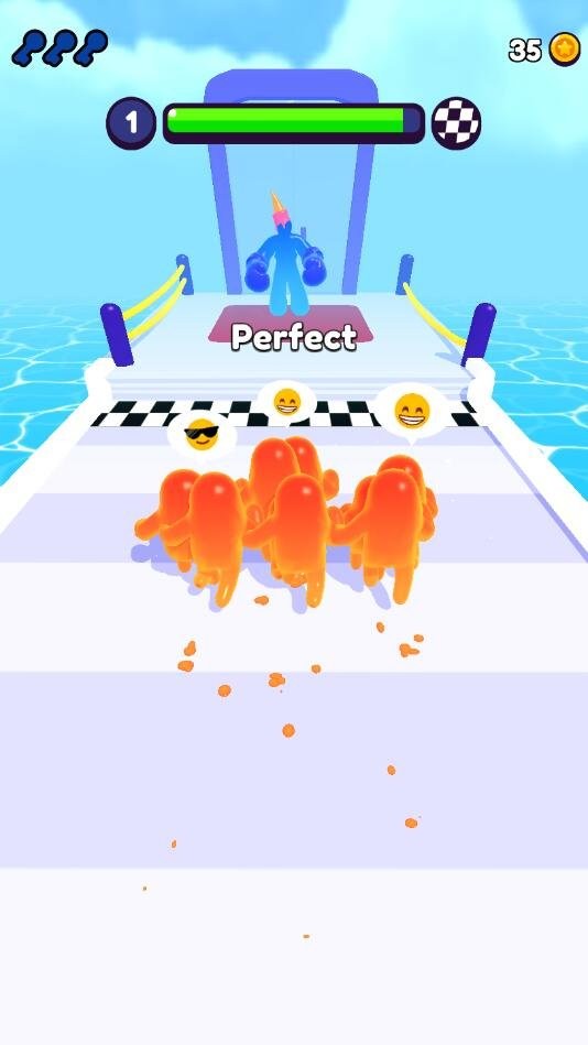 黏球冲突3d无限金币版截图1