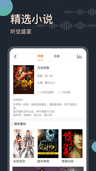 免费听书王app截图2