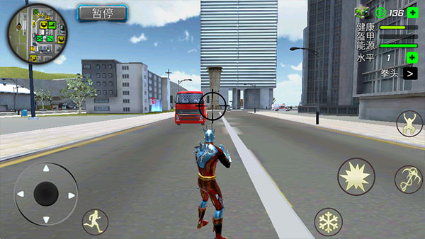 暴风雪超级英雄最新版(Snow Storm Superhero)截图3