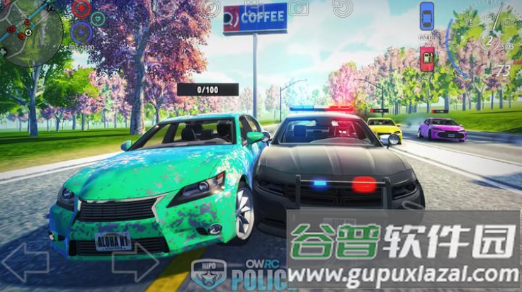 开放世界警察追逐模拟器游戏(OWRC Police)截图3