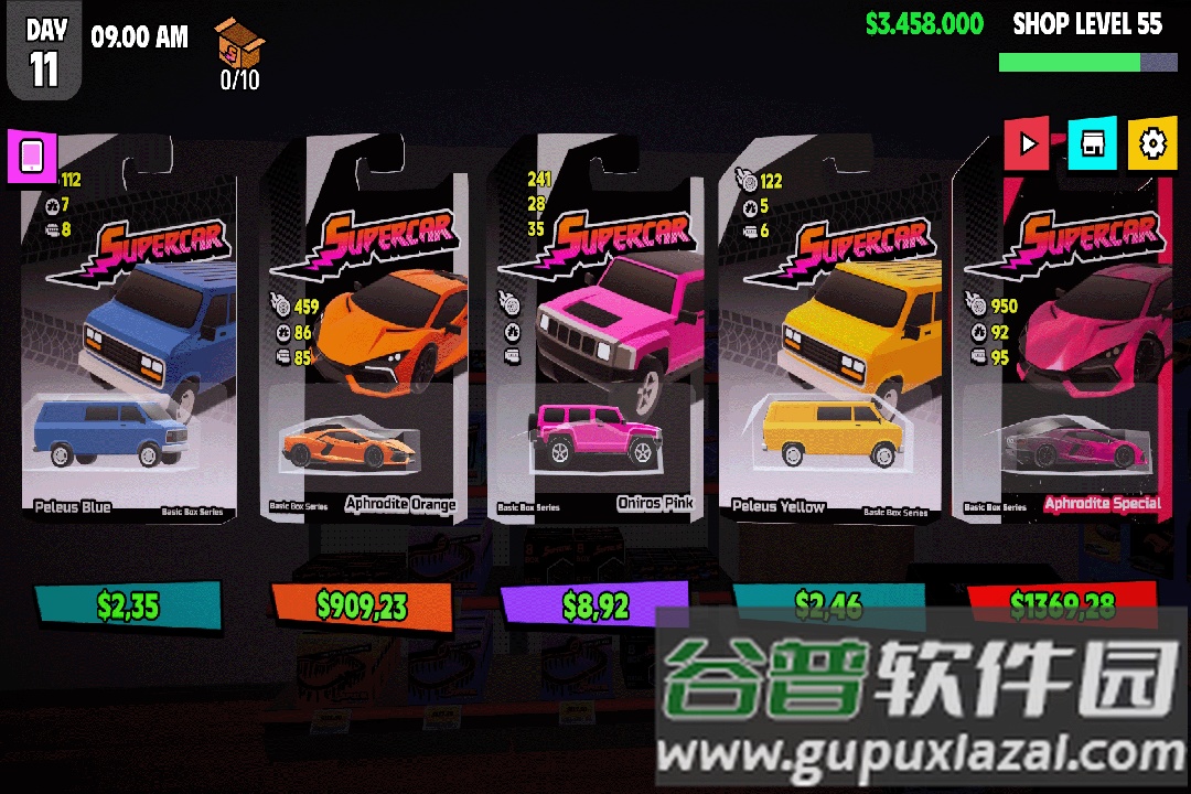 超级跑车收藏模拟器九游版截图4