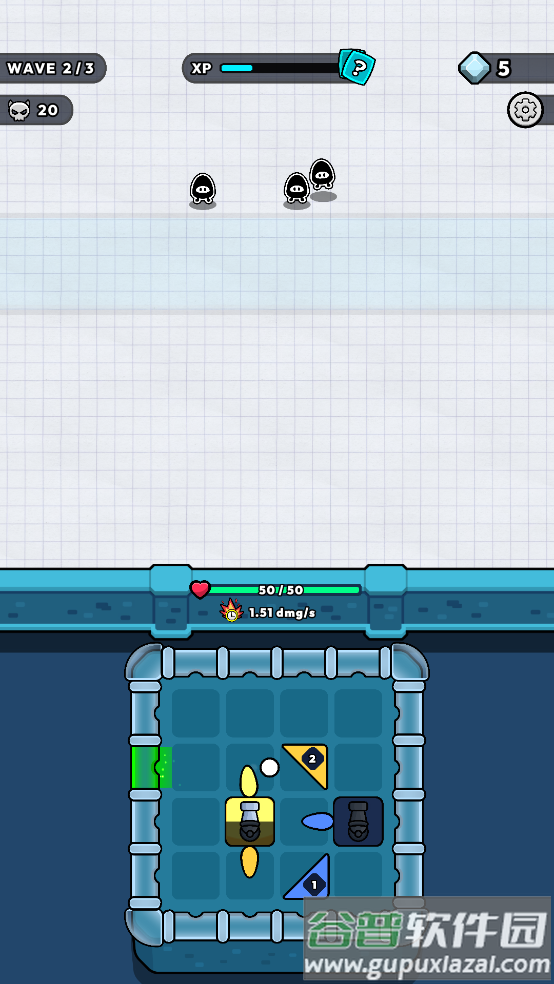 反弹防御游戏(Bounce Defense)截图1