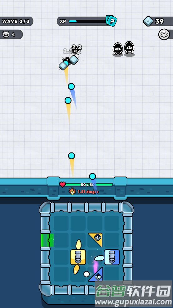 反弹防御游戏(Bounce Defense)截图3