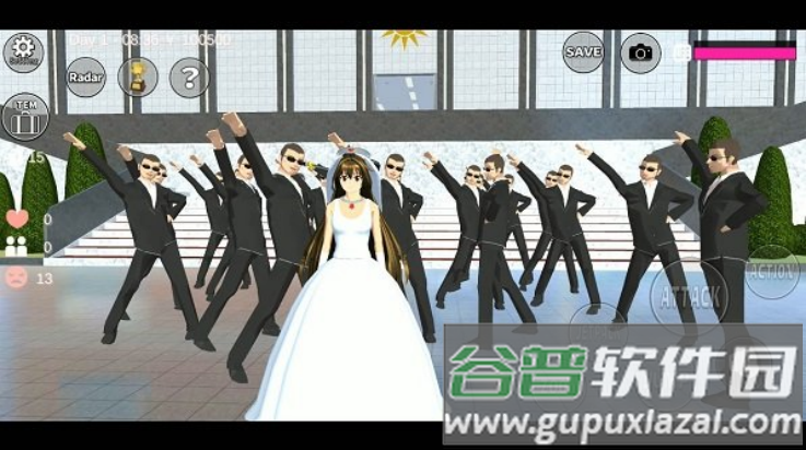 樱花校园模拟器1.038.14版本(SAKURA SchoolSimulator)截图1
