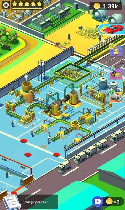 闲置巧克力工厂破解版(Idle Chocolate Factory)截图1