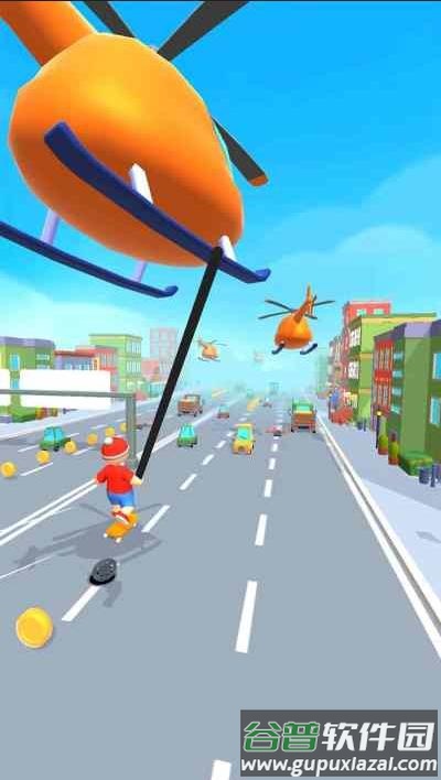 勾车跑酷游戏下载(Hook)截图1