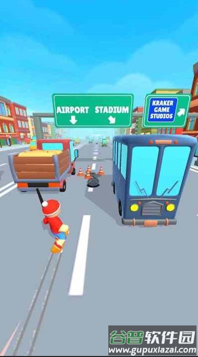 勾车跑酷游戏下载(Hook)截图2