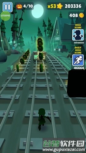 地铁跑酷皮瓜魔改鬼屋版截图4