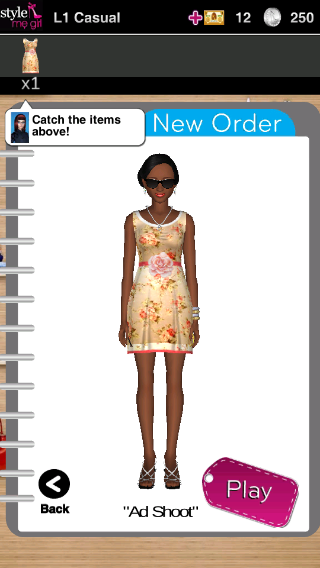 时尚女孩游戏截图4