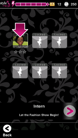 时尚女孩游戏截图5