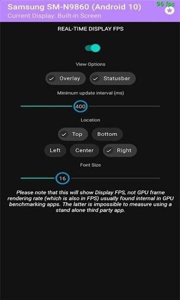 Display FPS帧率显示器截图2