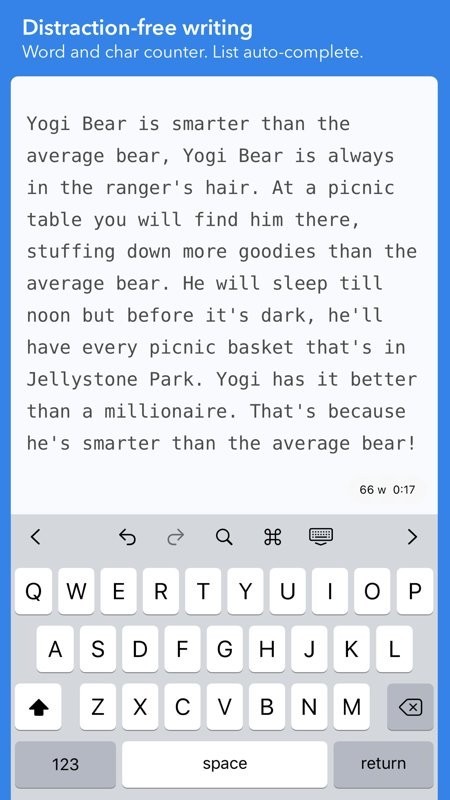 iWrite手机版截图2