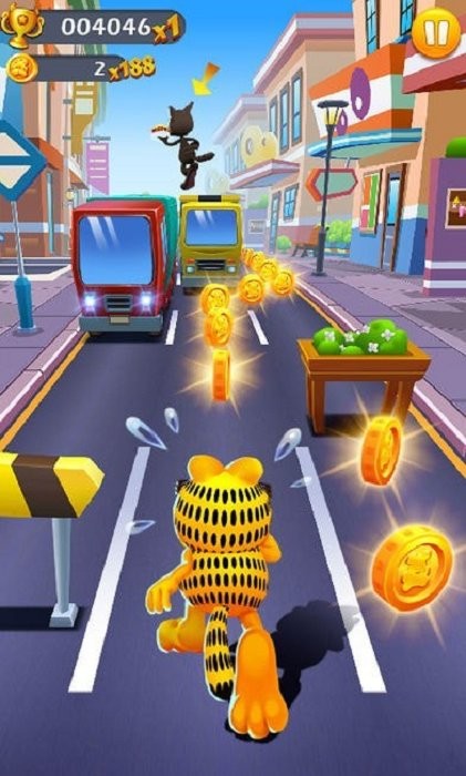 加菲猫跑酷(garfield rush)截图2