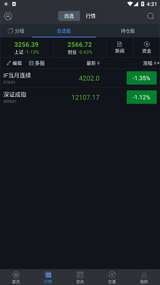 大通证券手机版截图3