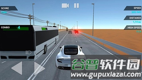高速公路赛车无限金币版截图1