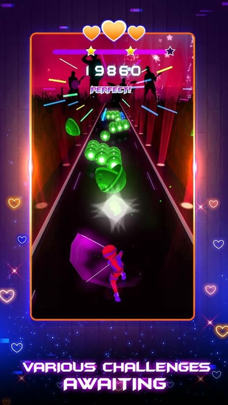 节奏光剑内置菜单版(Beat Blader 3D)截图2