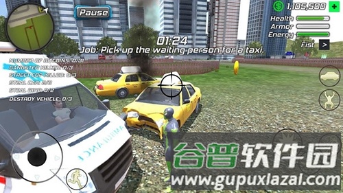 神奇蜘蛛绳索英雄无限金币版游戏截图1