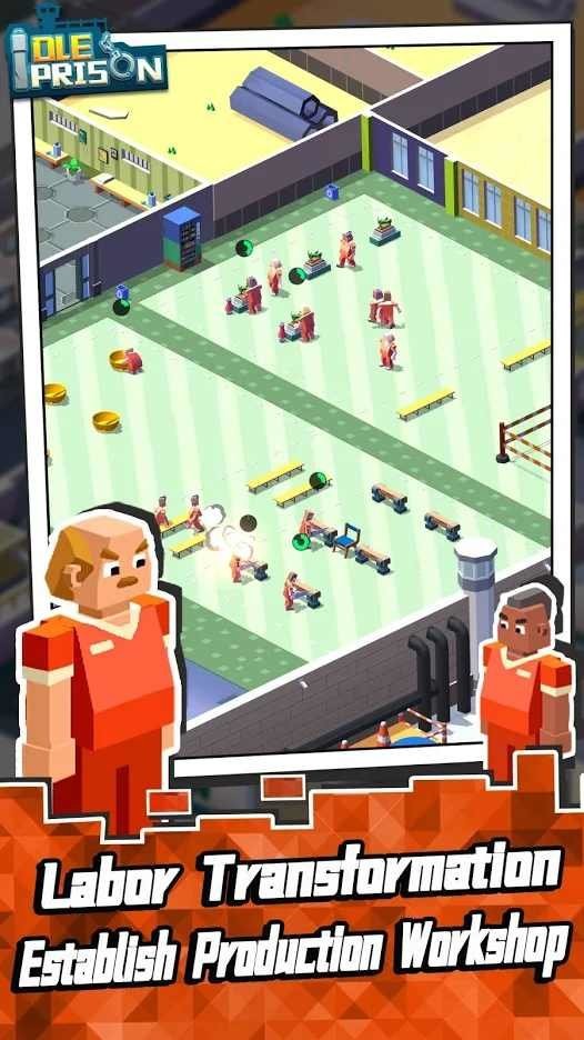 监狱风云内置作弊菜单(Idle Prison)截图1