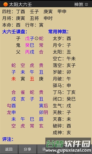 太阳大六壬app截图3
