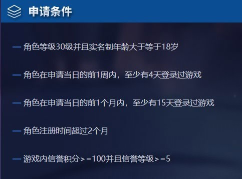 资格申请示意图