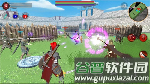 战斗魔法法术和剑游戏特色