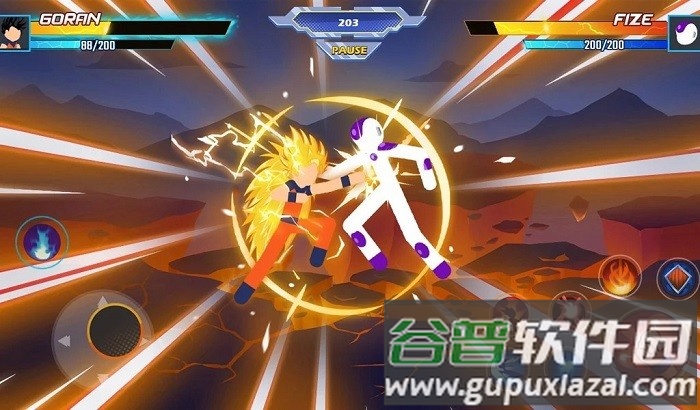 龙武士之战游戏(stickman fight dragon warrior)截图3